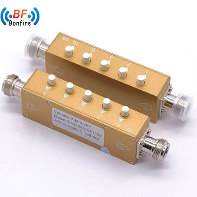Atenuador de passo para controlo suave do sinal em DC-3000MHz Atenuador RF variável de 5W 10W