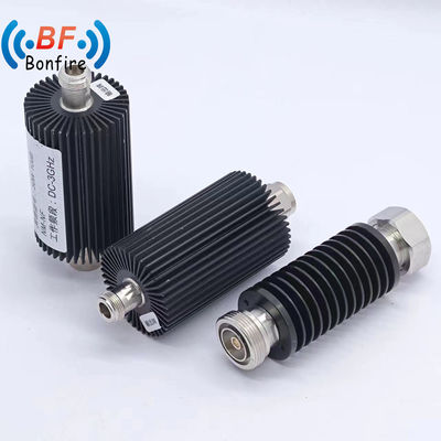 Atenuador de RF de 50 ohms com conector coaxial recto DC-3800MHz