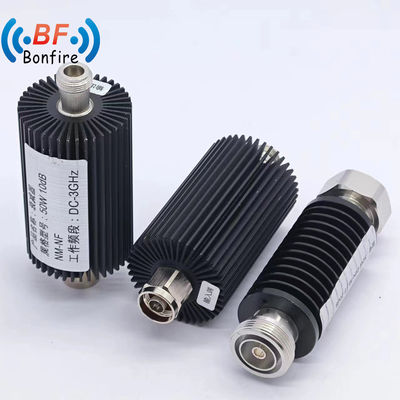 Atenuador de RF de 50 ohms com conector coaxial recto DC-3800MHz
