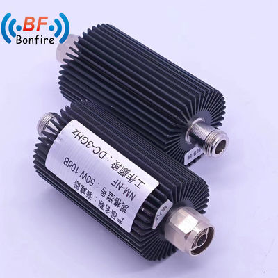 100W 50 Ohm N Attenuadores em linha Amplificadores e dispositivos ativos Valor de atenuação 3-30dB