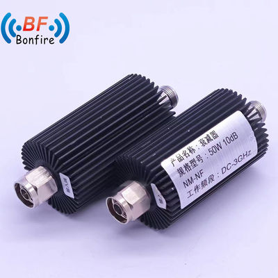 100W 50 Ohm N Attenuadores em linha Amplificadores e dispositivos ativos Valor de atenuação 3-30dB
