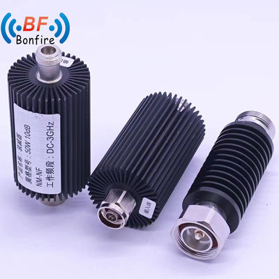 Atenuação coaxial de RF ajustável de 50W 3-40dB com atenuação mecânica e fixa