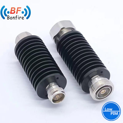 Atenuação de RF fixa coaxial de tipo DIN de 100 W com valores de atenuação padrão de 3 6 10 20 30 40 dB