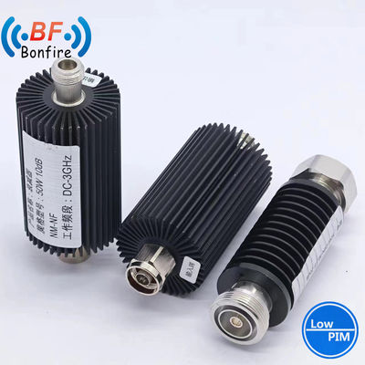 Atenuador de RF de 50 W 3dB-40dB SMA-tipo DC-3800MHz Atenuador ajustável coaxial de microondas