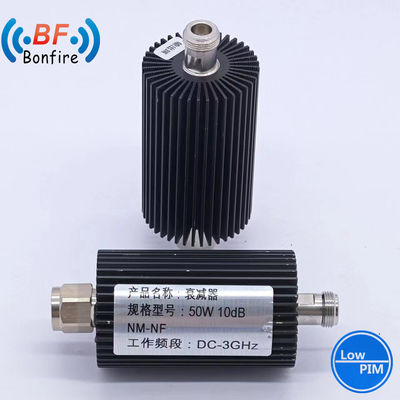 Atenuador de RF cinza DC-3800MHz 3dB 6dB 10dB 15dB 20dB 30dB 40dB 5W Atenuador coaxial SMA-masculino para SMA-feminino ajustável