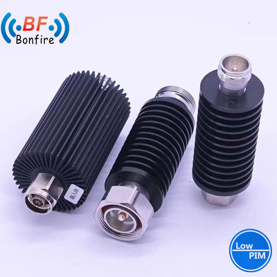 Atenuador coaxial de RF 50W 3dB 6dB 10dB 15dB 20dB 30dB 40dB DC-3800MHz ajustável de N-M a N-F