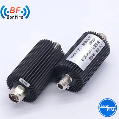 DC-3800MHz 7-16 DIN 50 Ohm RF Attenuadores fixos 15/20dB Ajustáveis para interior/exterior