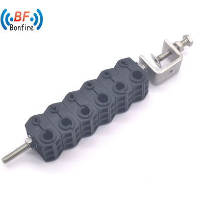 Aperto de cabo de alimentação RF de aço inoxidável Aperto de cabo coaxial com plástico tipo O