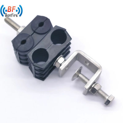 Clamps de cabo de aço inoxidável de borracha isolada de 3/8 polegadas para aplicações personalizadas