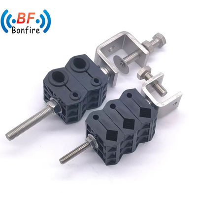 Clamps de cabo de aço inoxidável de borracha isolada de 3/8 polegadas para aplicações personalizadas