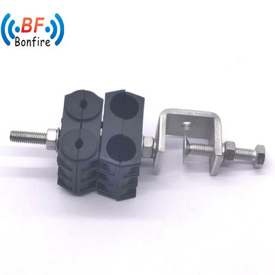 Clip de corda de arame de aço inoxidável para equipamento de fixação de cabos de barco