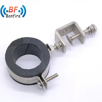 Clamps de tubos de fios e cabos em forma de U com tira de borracha e clamp quantidade personalizável