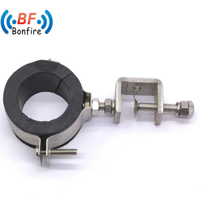 Clamps de tubos de fios e cabos em forma de U com tira de borracha e clamp quantidade personalizável