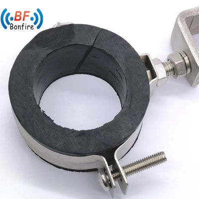 Clamps de tubos de fios e cabos em forma de U com tira de borracha e clamp quantidade personalizável
