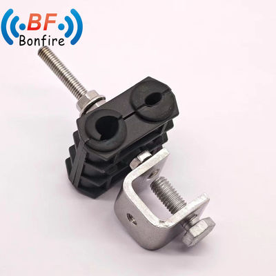 Clamps de cabo de alimentação de orelhas de ancoragem de resistência UV KXK-XXXXX para instalação rápida e fácil