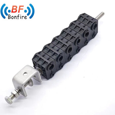 10.5-13mm 2* 4-8mm Apertadores de cabo de fibra triangular e alimentador de energia para gestão de cabos