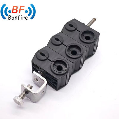 Clamps de alimentação de tipo gancho de três furos de 5-7mm 13-14mm personalizados