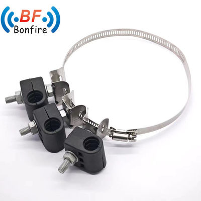 KXK-XXXXX Clamps de cabo de alimentação de energia de fibra personalizada 30.5-34.5mm 4-8mm Três vias