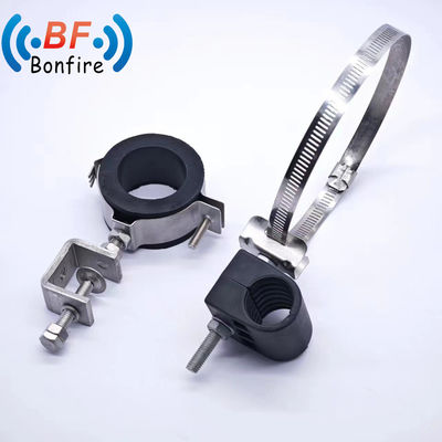 1-5/8&quot; KXK-XXXXX Leaky Feeder RF Cable Clamp Cable Clip para instalações personalizadas