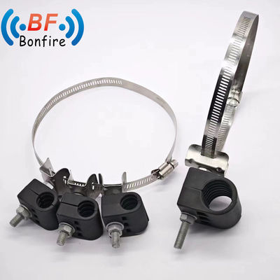 Grampos de cabo de fibra de gancho de auto-bloqueio seguro com 15.00cm * 6.00cm * 1.50cm Pacote