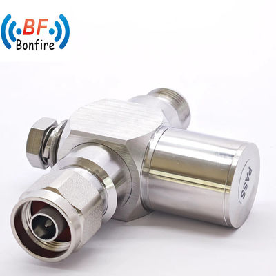 1/4 comprimento de onda RF Coaxial Surge Protector Arrester 698-3800MHz para proteção aprimorada