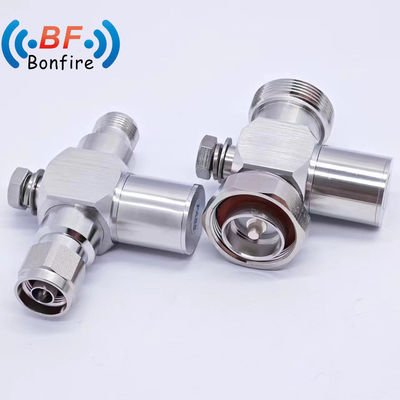 4.3-10 Protector contra sobretensões por conector masculino para interface N-F e gama de frequências alargada