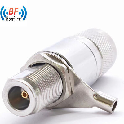 50 ohm Conector de cabo coaxial de homem para mulher RF Surge Arrester N Jack Feminino para SMA Plug Lightning Protector 3G 6g
