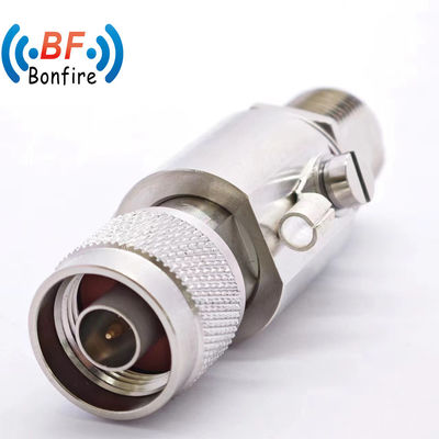 50 ohm Conector de cabo coaxial de homem para mulher RF Surge Arrester N Jack Feminino para SMA Plug Lightning Protector 3G 6g