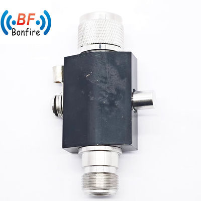 Grey RF Coaxial 3G N Male para RP-SMA Plug Connector N para RP-SMA Cable Lightning Arrester Surge Protector Arrester