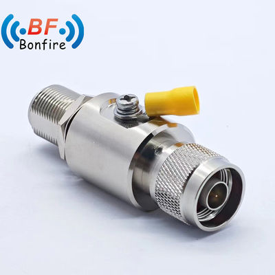 Arresto de relâmpago de cabo de RF DC-6000MHz UHF Jack So239 Feminino para UHF Homem Pl259 Protector de arresto de onda coaxial