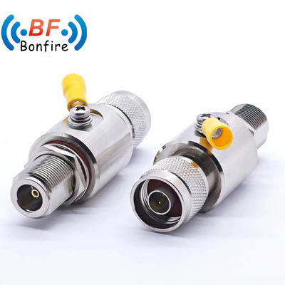 Conector RF coaxial duplo N-M para N-F para proteção contra sobretensões em DC-6000MHz