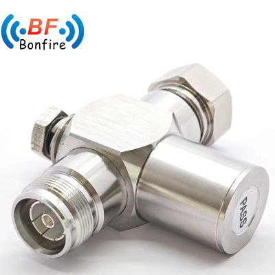 4.3-10 Protector de sobretensão de RF feminino para masculino 698-3800MHz Descarga do tubo de gás de Jack quadrado