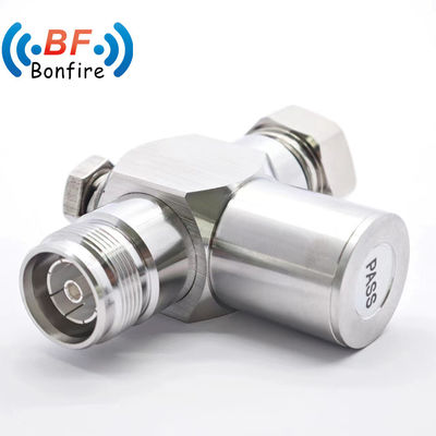 698-3800mhn Homem Fêmea Relâmpago Arrestador N Plug para N Parede Fêmea Coaxial Protetor contra ondas de relâmpago 6g Gas Tube Discharge Arrestor