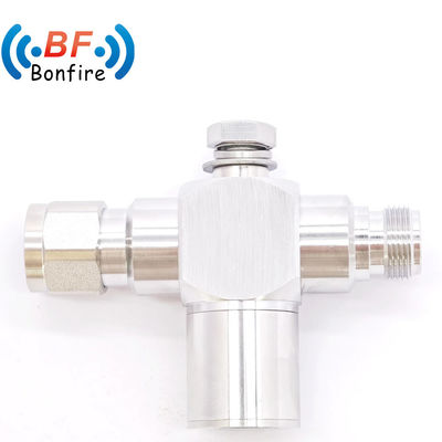 698-3800mhn Homem Fêmea Relâmpago Arrestador N Plug para N Parede Fêmea Coaxial Protetor contra ondas de relâmpago 6g Gas Tube Discharge Arrestor