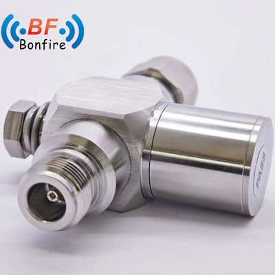 BLQ-6g RF Protetor contra ondas de raio Alimentação Relâmpago Arrestor Tubo de gás RF Arrester N Homem para N Plug Homem Duplo Homem Fêmea Arrester de ondas de cabo