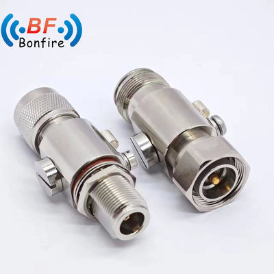 698-3800MHz F Fêmea para Jack Fêmea Conector coaxial Acessório de proteção contra raios