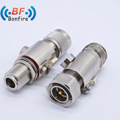 BLQ-XXXXX RF 698-3800MHz Jack Coaxial Female Lightning Arrester N-M para N-F Interface