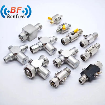 BLQ-XXXXX RF 698-3800MHz Jack Coaxial Female Lightning Arrester N-M para N-F Interface