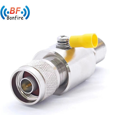 Indoor/Outdoor IP65 698-3800MHz RF Arrester Protetor de Raios Arrester F Tubo de Proteção contra Ondas