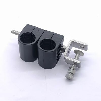 0.410kg Embalagem Peso Bruto 1/2&quot; e 7/8&quot; Single Hole Double Clamps Cable Clamps