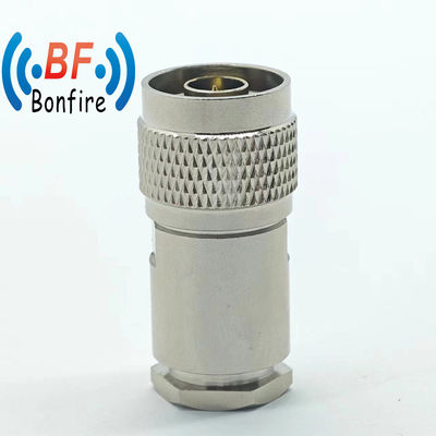 DC-11GHz N Grampos retos masculinos LMR 400 Conector RF de tipo cativo