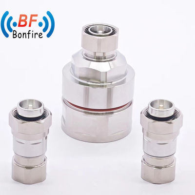 Taxa de resistência à água IP 67 DC-6GHz 500W 7/16 DIN macho 7/8 cabo flexível RF conector fixo