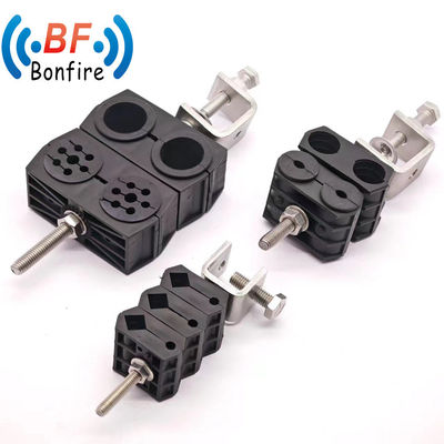 Clamps de cabo duplo de RF em aço inoxidável para embalagem Tamanho 15.00cm * 6.00cm * 1.50cm