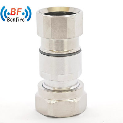 1/2 Conector de cabo coaxial para durabilidade superior a 500 ciclos