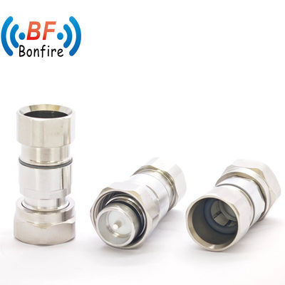 1/2 Conector de cabo coaxial para durabilidade superior a 500 ciclos