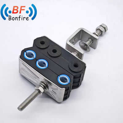 2 buracos de tamanho personalizado Prenda de cabo de alimentação coaxial para aparelhos elétricos
