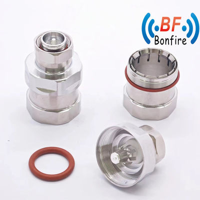 155dbc BNC Plug Bulkhead Nut Solder Panel Mount Wire Terminals Adaptador RF Coaxial