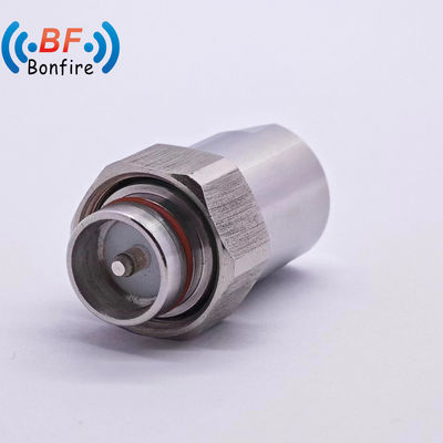 Telecom Low Vswr DC-4GHz Connector Mini N Connector RF Adaptador N Feminino para 7/16 N Masculino