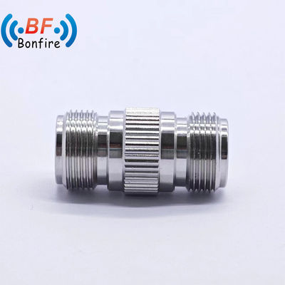 Adaptador DIN feminino de RF recto personalizado Conector DC-4GHz com total conformidade RoHS