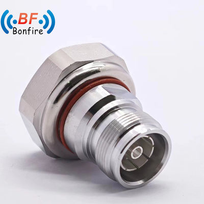Conexão RF fácil de montagem 1/2 4.3-10 DC-4GHz Cable RF Connector Mount RF Connectors